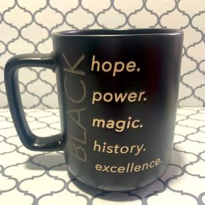 Black Coffee Mug